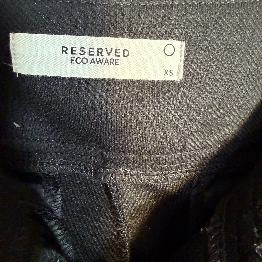 Reserved Classic Black Women's Trousers - Picture 2 of 3